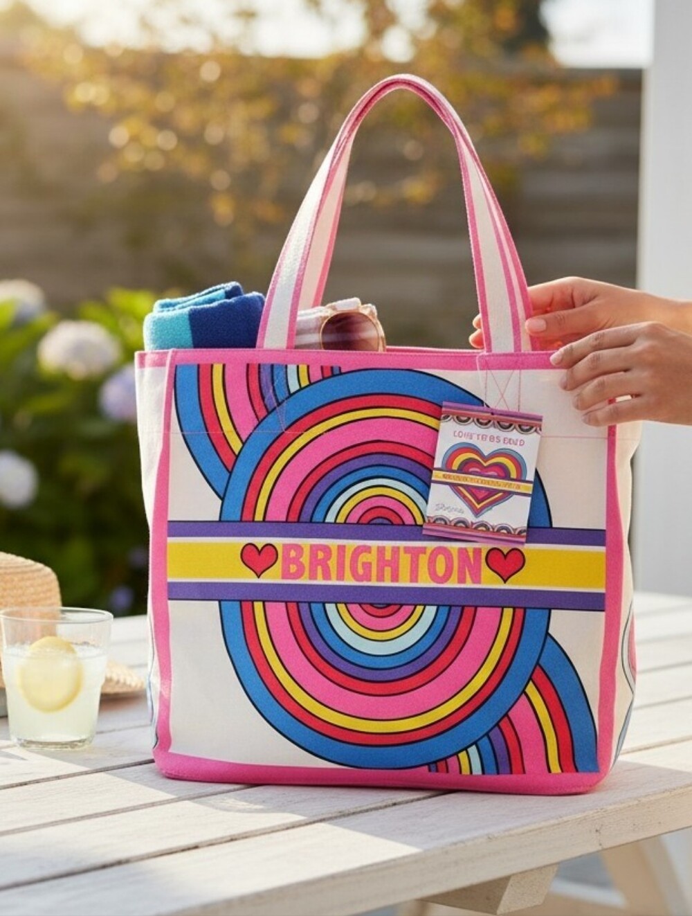 NWT Brighton Rainbow Bright Tote
